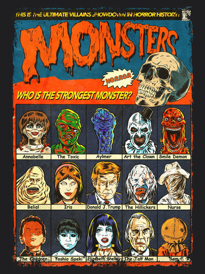 Monsters Horror Movie | Unisex Graphic Short Sleeve Tee