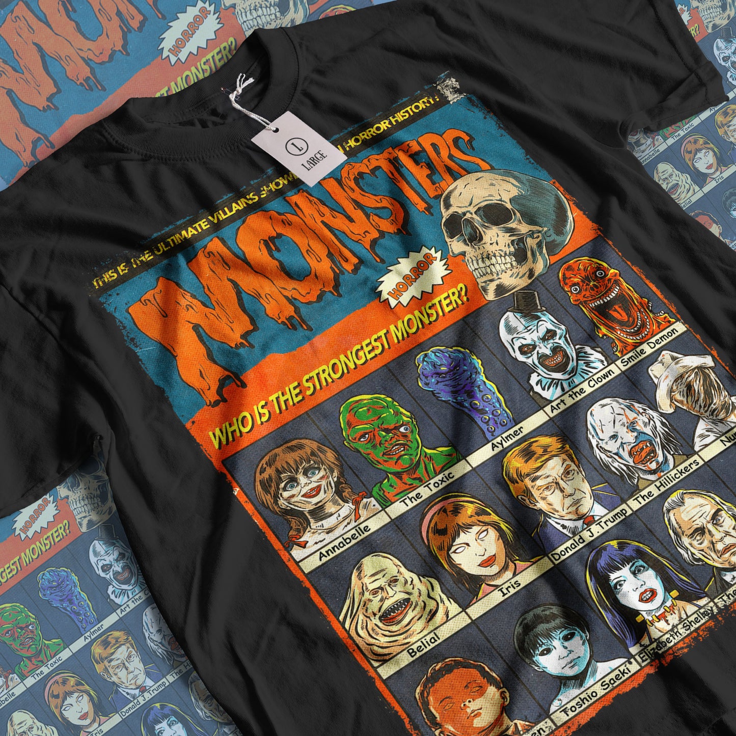 Monsters Horror Movie | Unisex Graphic Short Sleeve Tee