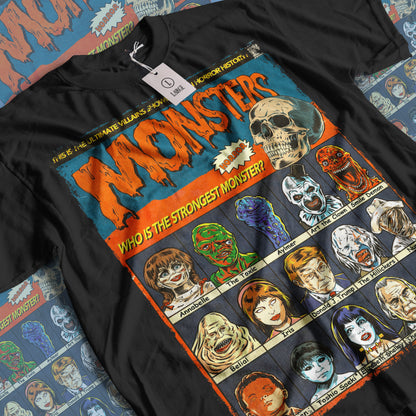 Monsters Horror Movie | Unisex Graphic Short Sleeve Tee
