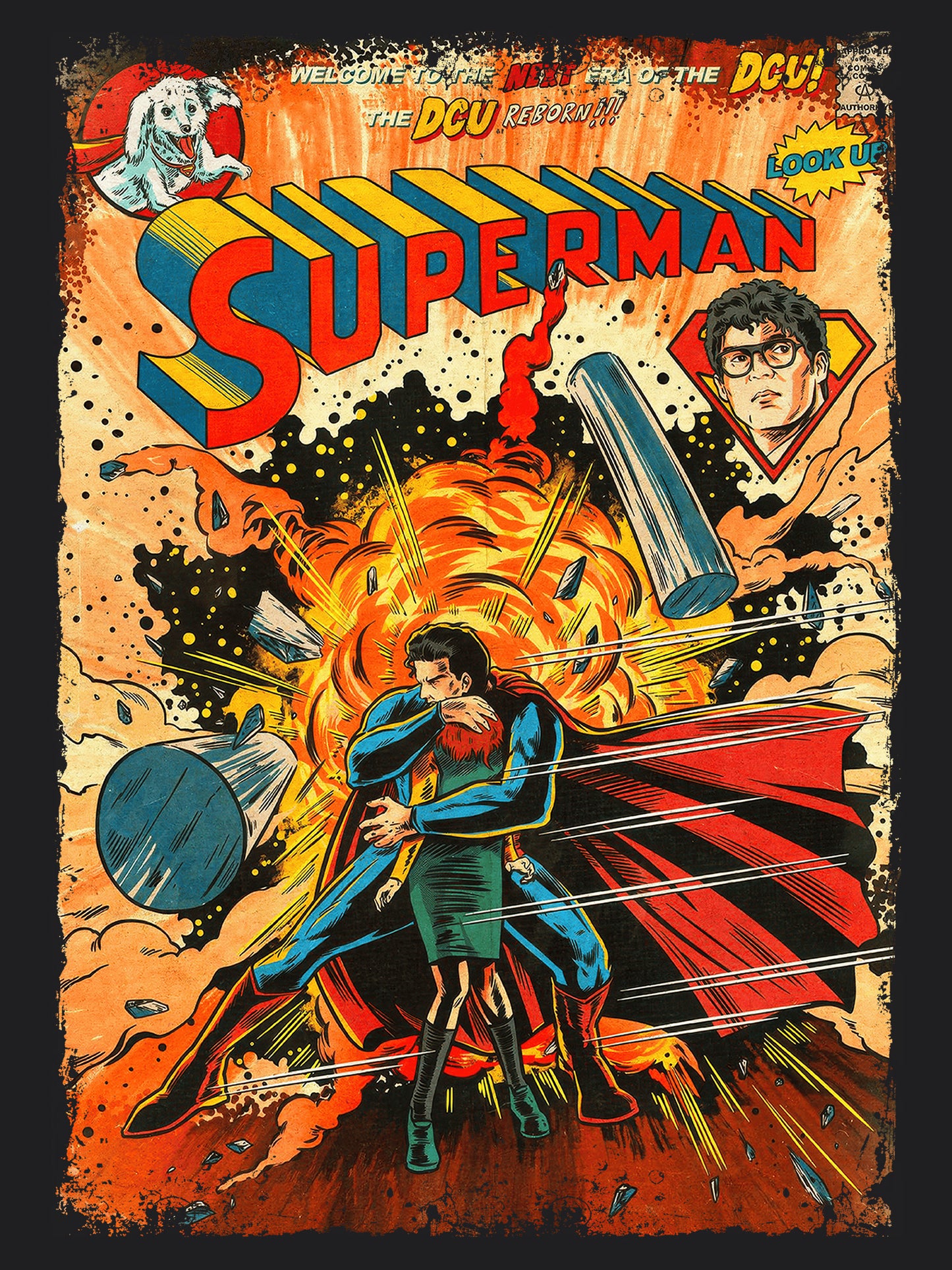 Superman Superhero Movie | Unisex Graphic Short Sleeve Tee