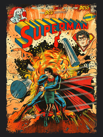 Superman Superhero Movie | Unisex Graphic Short Sleeve Tee