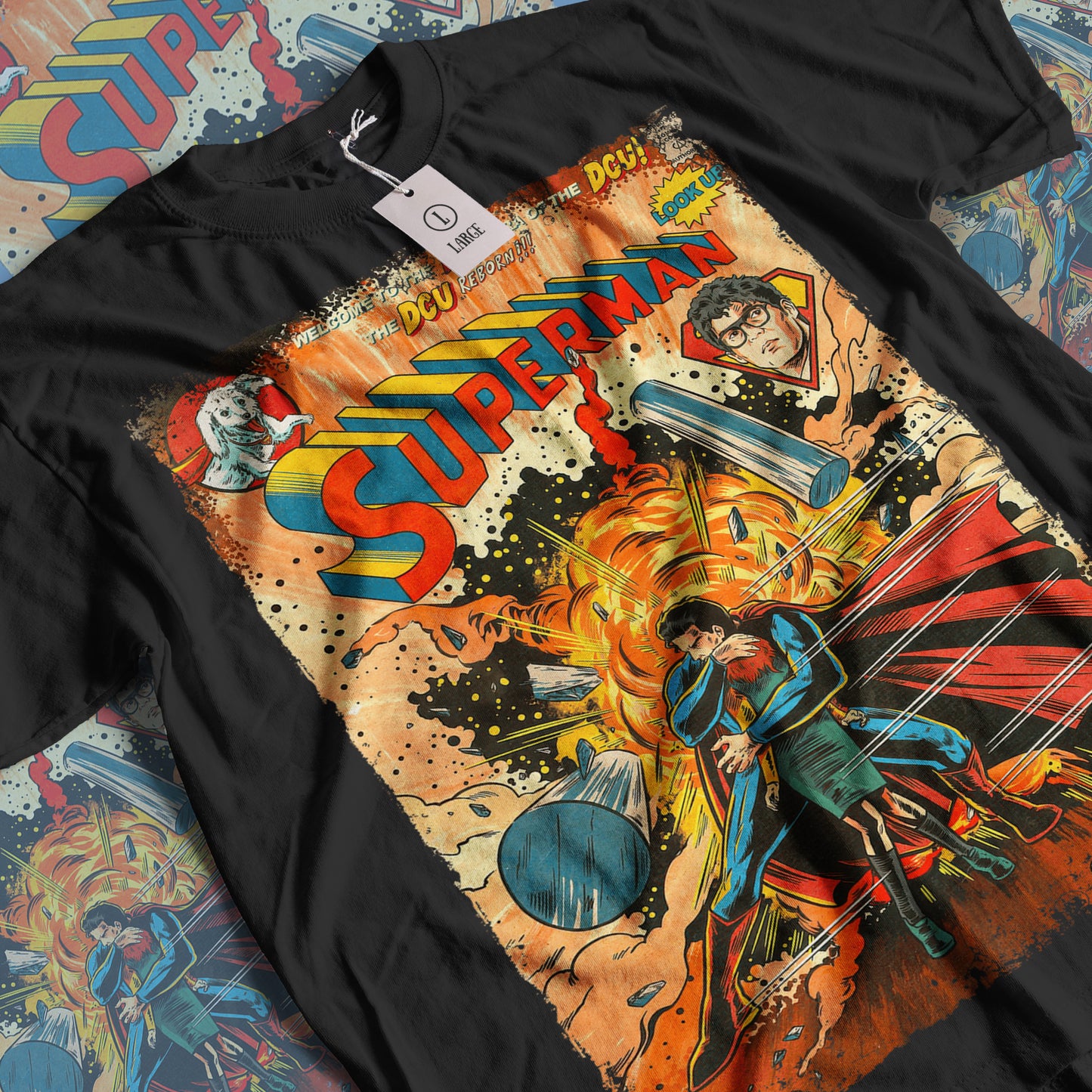 Superman Superhero Movie | Unisex Graphic Short Sleeve Tee