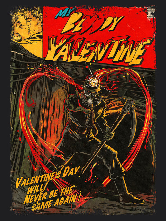 My Blood Valentine Horror Movie | Unisex Graphic Short Sleeve Tee