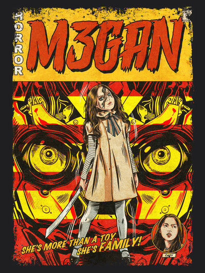 M3gan Horror Movie | Unisex Graphic Short Sleeve Tee