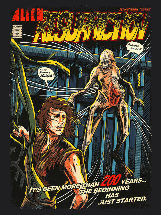 Alien Resurrection Horror Sci-fi Movie | Unisex Graphic Short Sleeve Tee