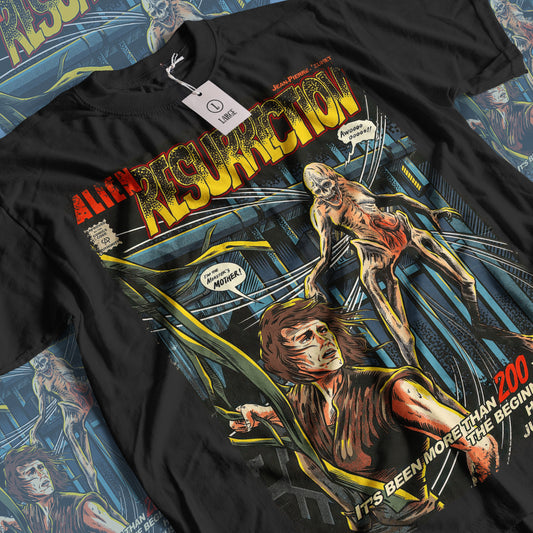 Alien Resurrection Horror Sci-fi Movie | Unisex Graphic Short Sleeve Tee