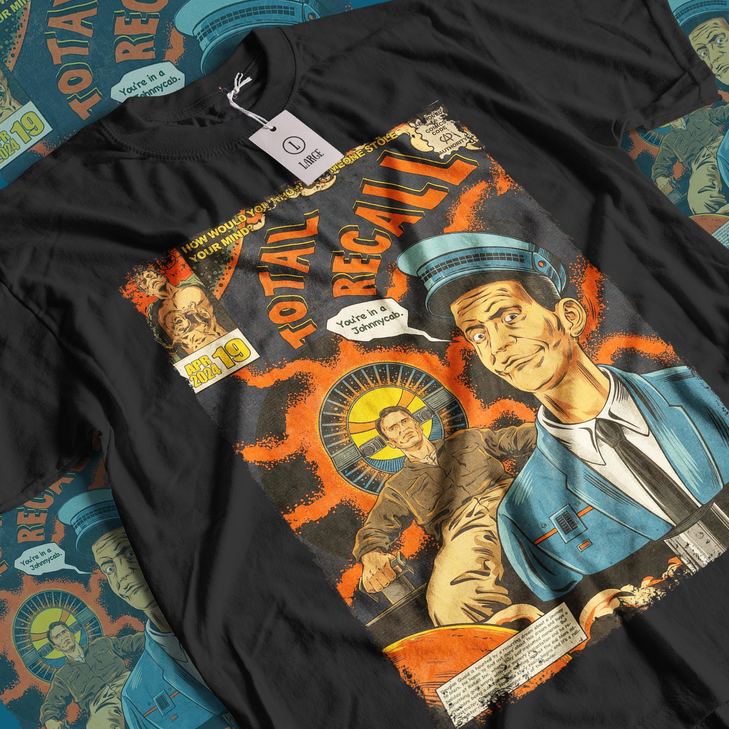 Total Recall Action Sci-Fi Movie | Unisex Graphic Short Sleeve Tee