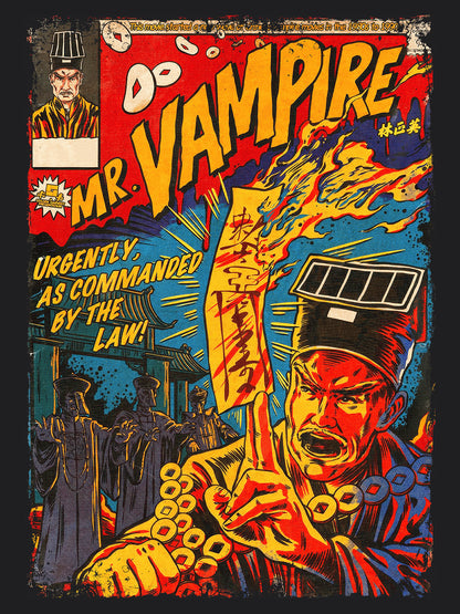 Mr. Vampire Horror Movie | Unisex Graphic Short Sleeve Tee