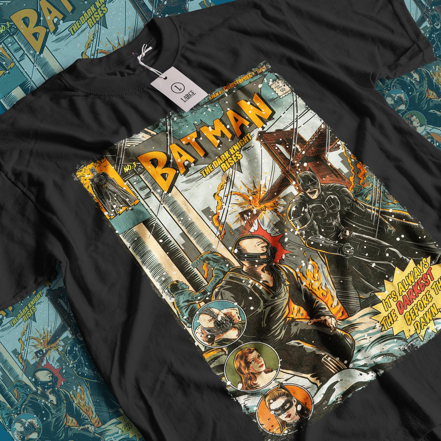 Batman Superhero Movie | Unisex Graphic Short Sleeve Tee