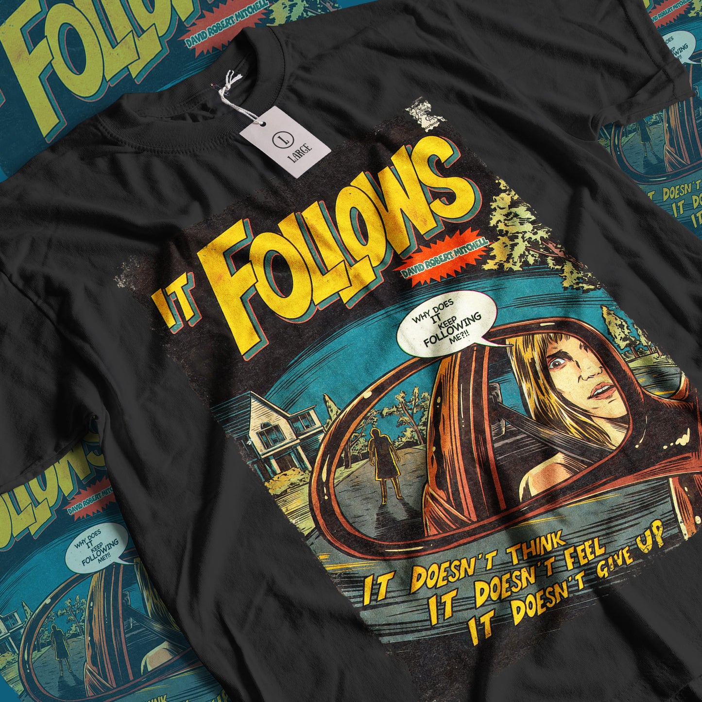 It Follows Horror Movie | Unisex Graphic Short Sleeve Tee