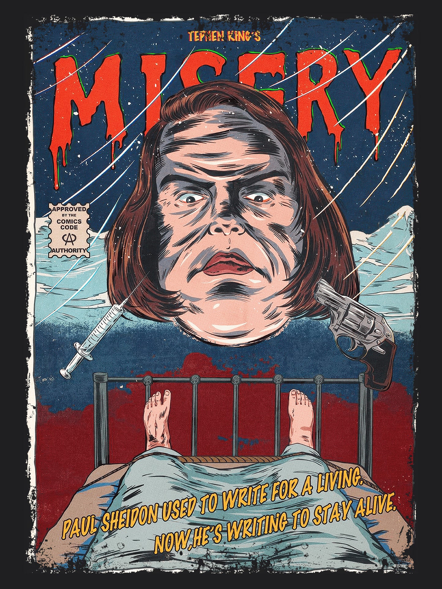 Misery Horror Movie | Unisex Graphic Short Sleeve Tee