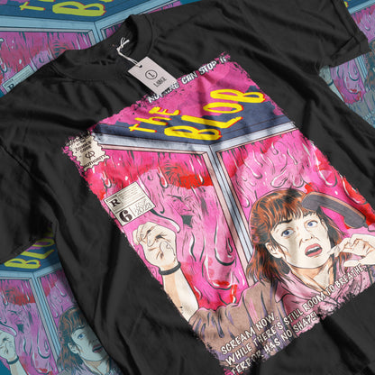 The Blob Horror Movie | Unisex Graphic Short Sleeve Tee