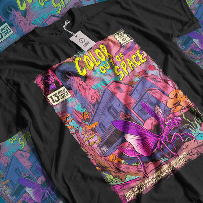 Color Out of Space Horror Movie | Unisex Graphic Short Sleeve Tee