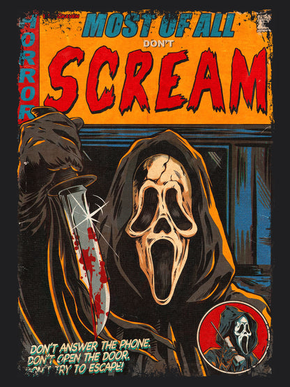Scream Horror Movie | Unisex Graphic Short Sleeve Tee