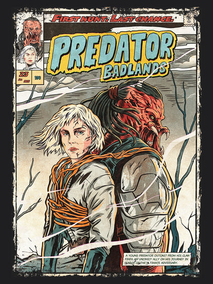 Predator Badlands Sci-fi Movie | Unisex Graphic Short Sleeve Tee
