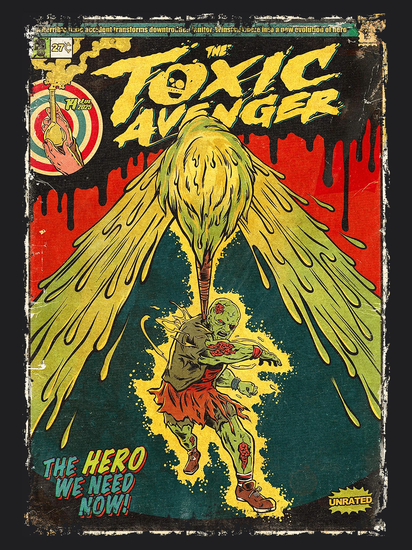 Toxic Avenger Superhero Movie | Unisex Graphic Short Sleeve Tee
