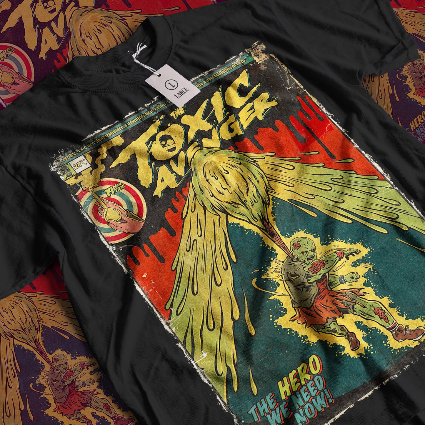 Toxic Avenger Superhero Movie | Unisex Graphic Short Sleeve Tee