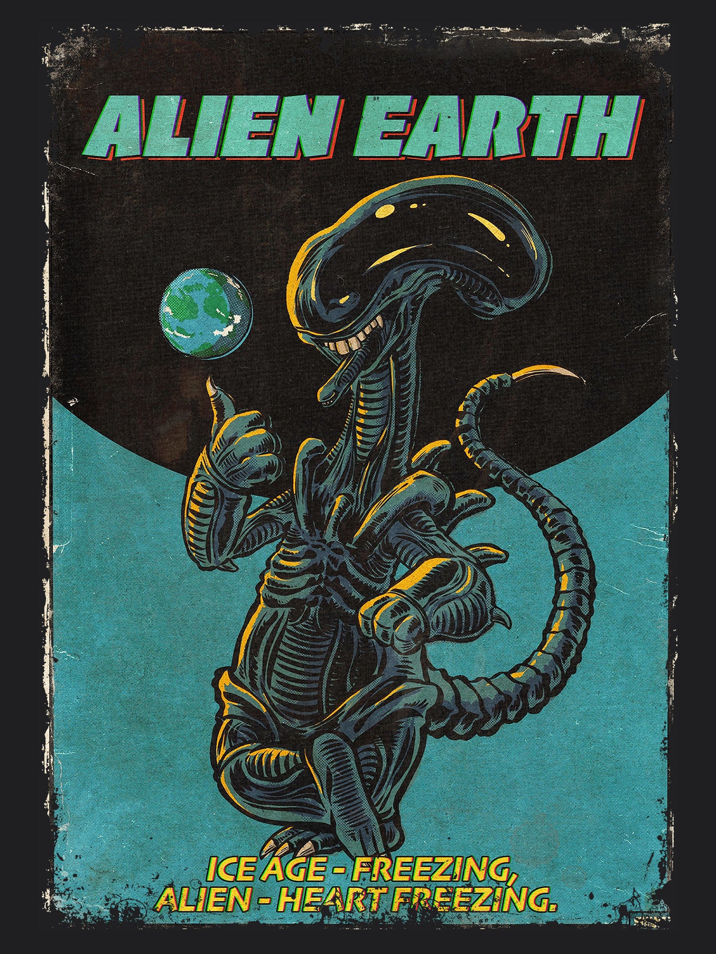 Alien Earth Horror Sci-fi TV Series | Unisex Graphic Short Sleeve Tee