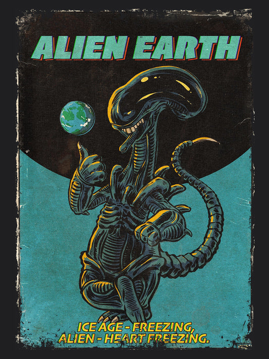 Alien Earth Horror Sci-fi TV Series | Unisex Graphic Short Sleeve Tee