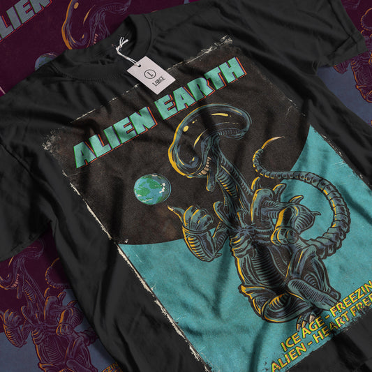 Alien Earth Horror Sci-fi TV Series | Unisex Graphic Short Sleeve Tee