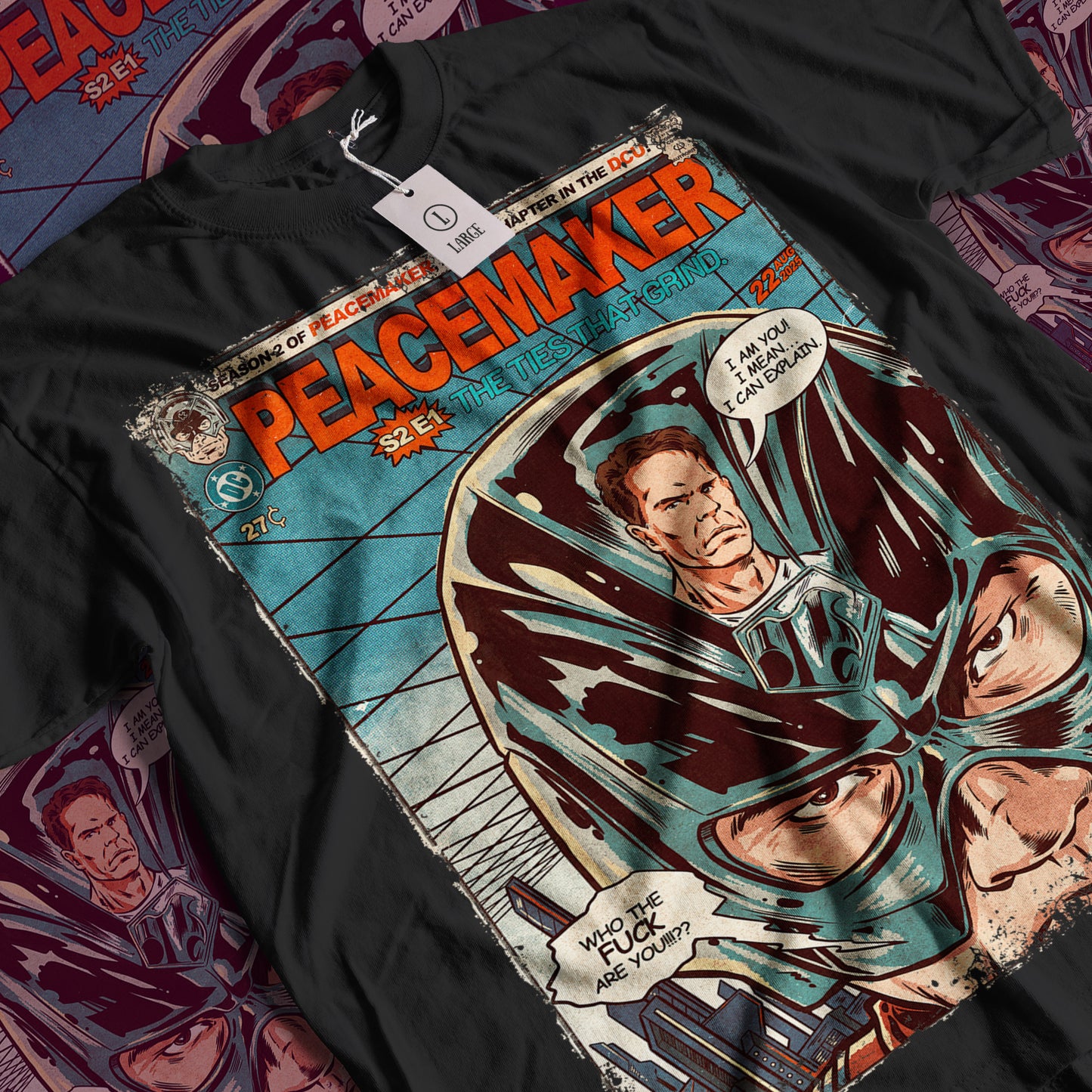 Peacemaker Superhero TV Series | Unisex Graphic Short Sleeve Tee
