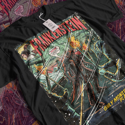 Frankenstein Horror Movie | Unisex Graphic Short Sleeve Tee