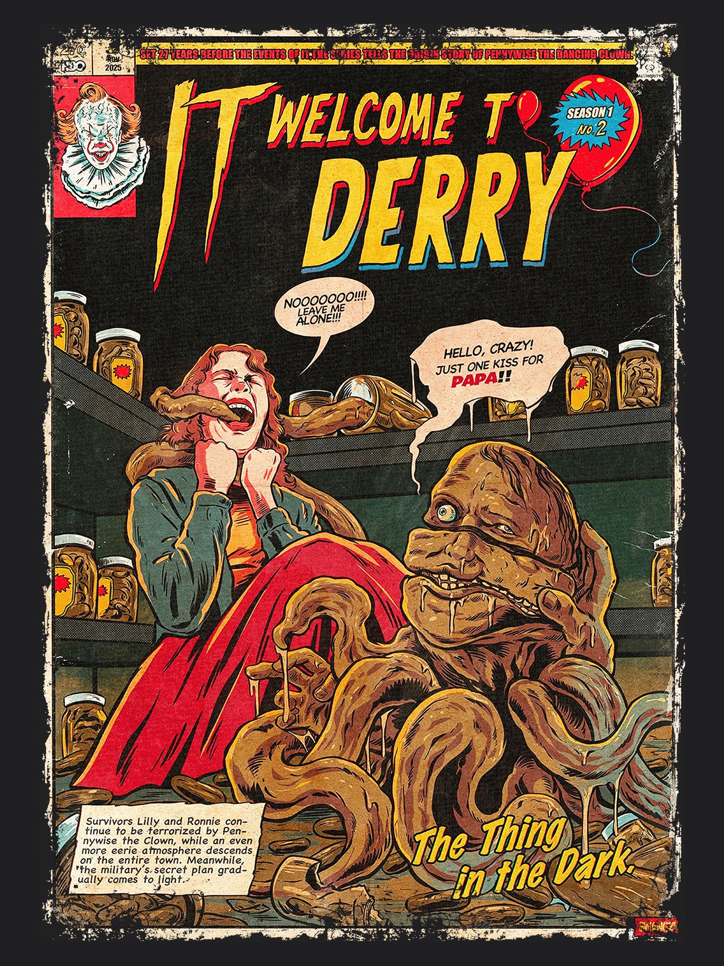 IT Welcome To Derry Horror TV Series | Unisex Graphic Short Sleeve Tee