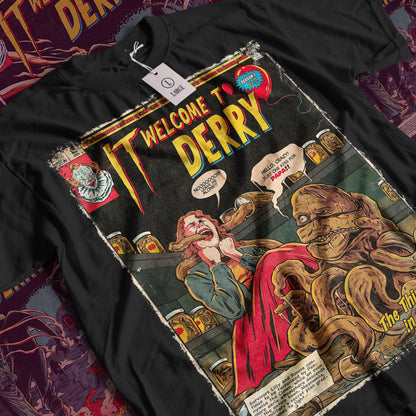 IT Welcome To Derry Horror TV Series | Unisex Graphic Short Sleeve Tee