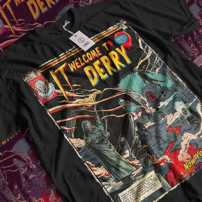 IT Welcome To Derry Horror TV Series | Unisex Graphic Short Sleeve Tee