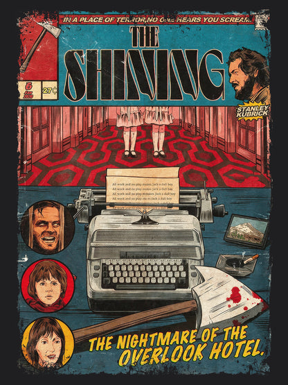 The Shining Horror Movie | Unisex Graphic Short Sleeve Tee
