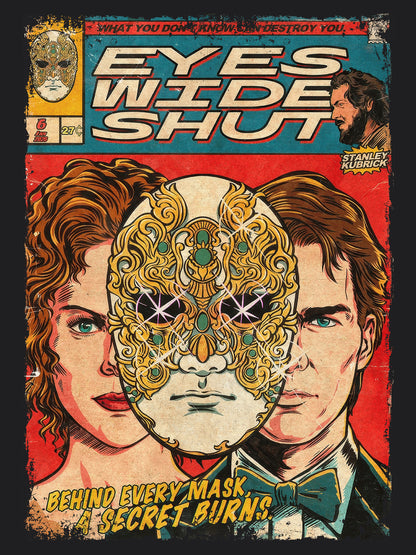 Eyes Wide Shut Horror Movie | Unisex Graphic Short Sleeve Tee
