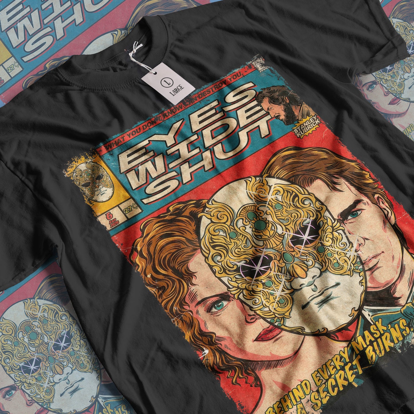 Eyes Wide Shut Horror Movie | Unisex Graphic Short Sleeve Tee