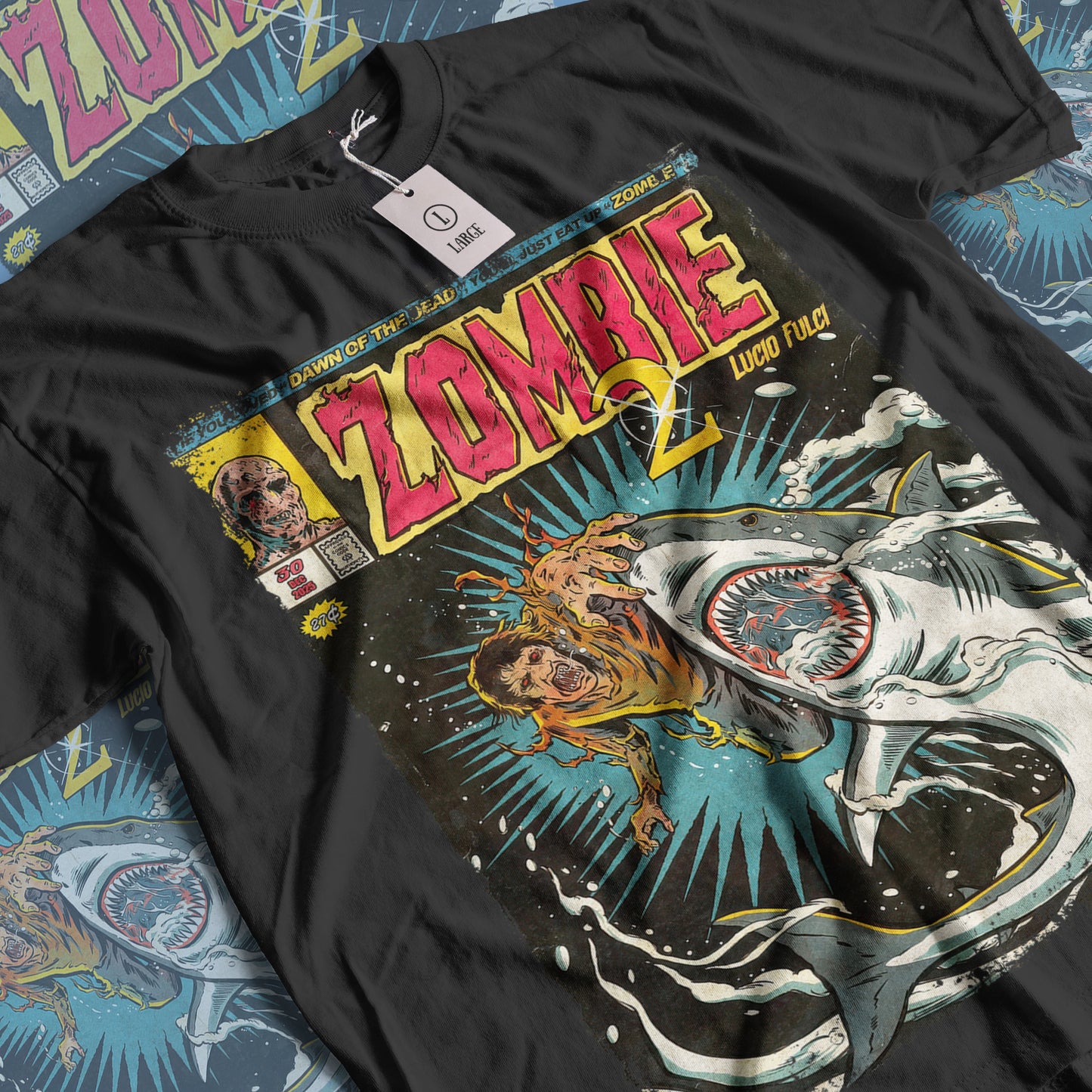 Zombie 2 Horror Movie | Unisex Graphic Short Sleeve Tee