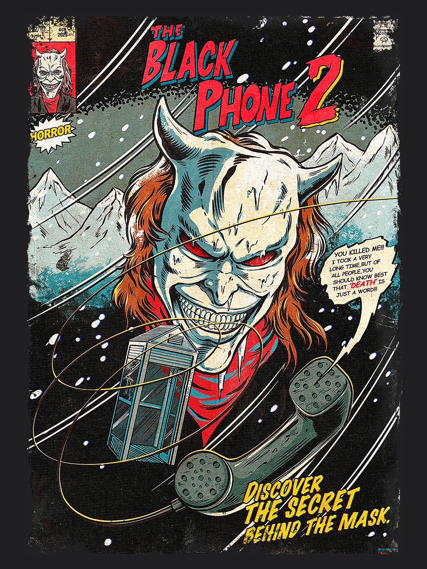The Black Phone 2 Horror Movie | Unisex Graphic Short Sleeve Tee