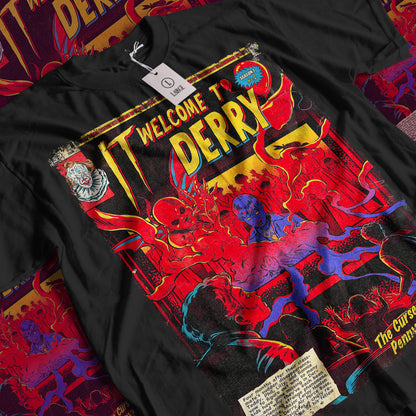 IT Welcome To Derry Horror TV Series | Unisex Graphic Short Sleeve Tee