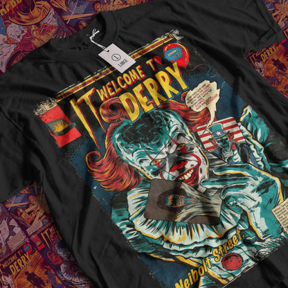 IT Welcome To Derry Horror TV Series | Unisex Graphic Short Sleeve Tee