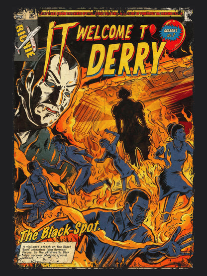 IT Welcome To Derry Horror TV Series | Unisex Graphic Short Sleeve Tee
