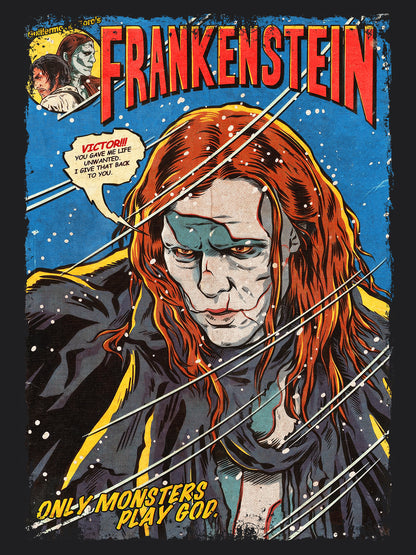Frankenstein Horror Movie | Unisex Graphic Short Sleeve Tee