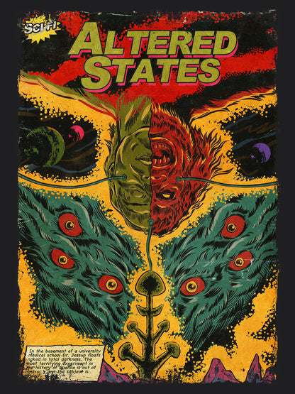 Altered States Horror Movie | Unisex Graphic Short Sleeve Tee