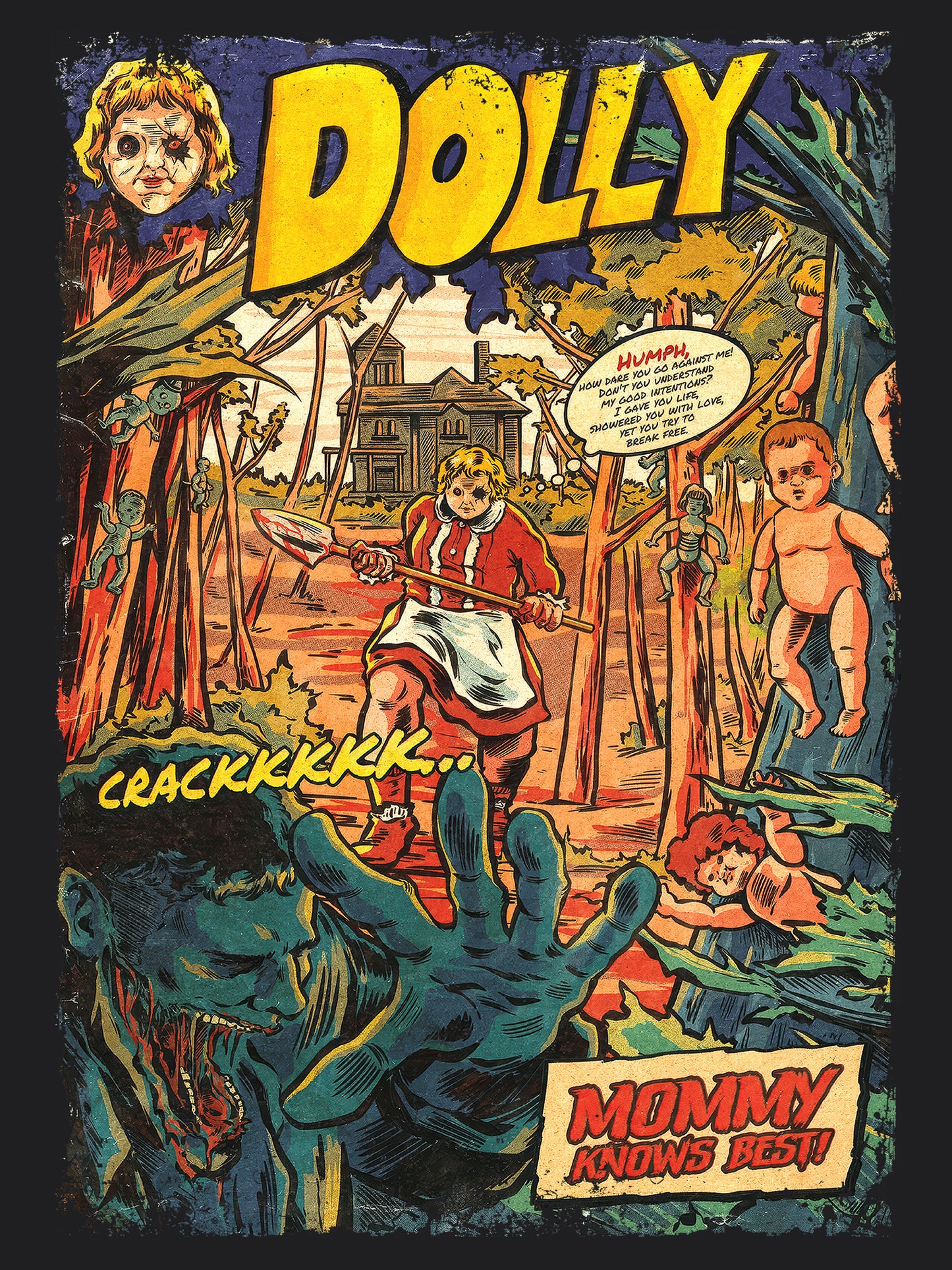 Dolly Horror Movie | Unisex Graphic Short Sleeve Tee