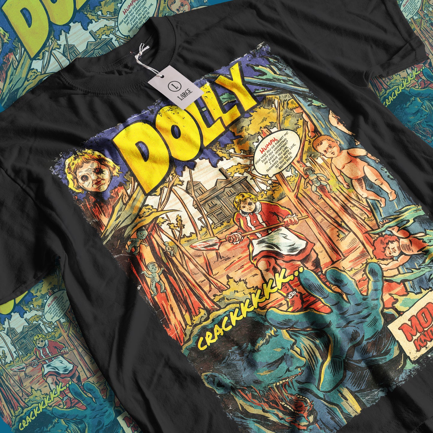Dolly Horror Movie | Unisex Graphic Short Sleeve Tee