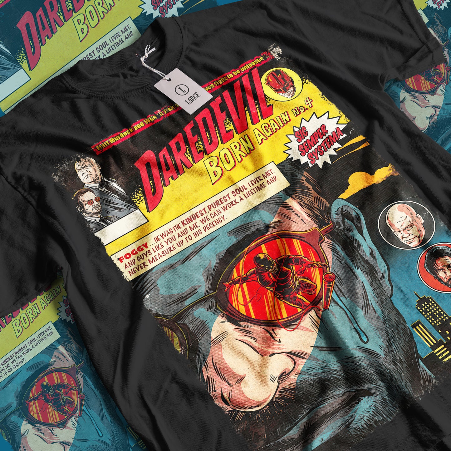 Daredevil Superhero TV Series | Unisex Graphic Short Sleeve Tee