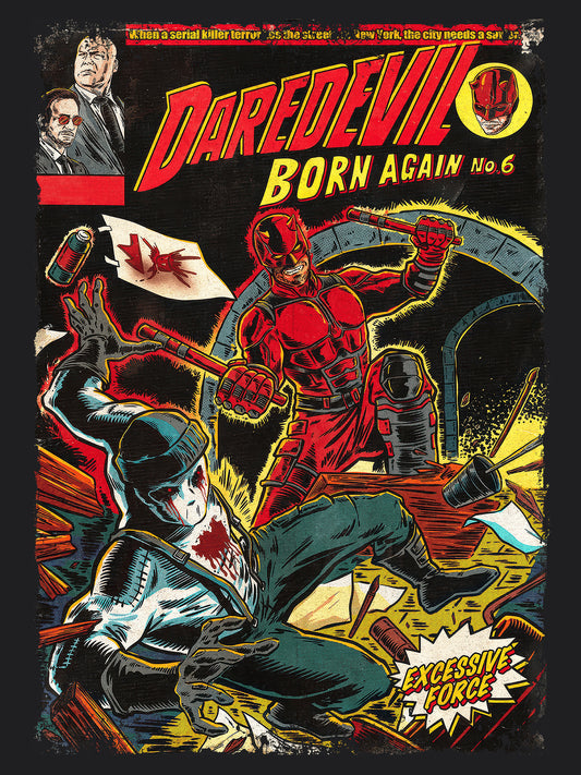 Daredevil Superhero TV Series | Unisex Graphic Short Sleeve Tee