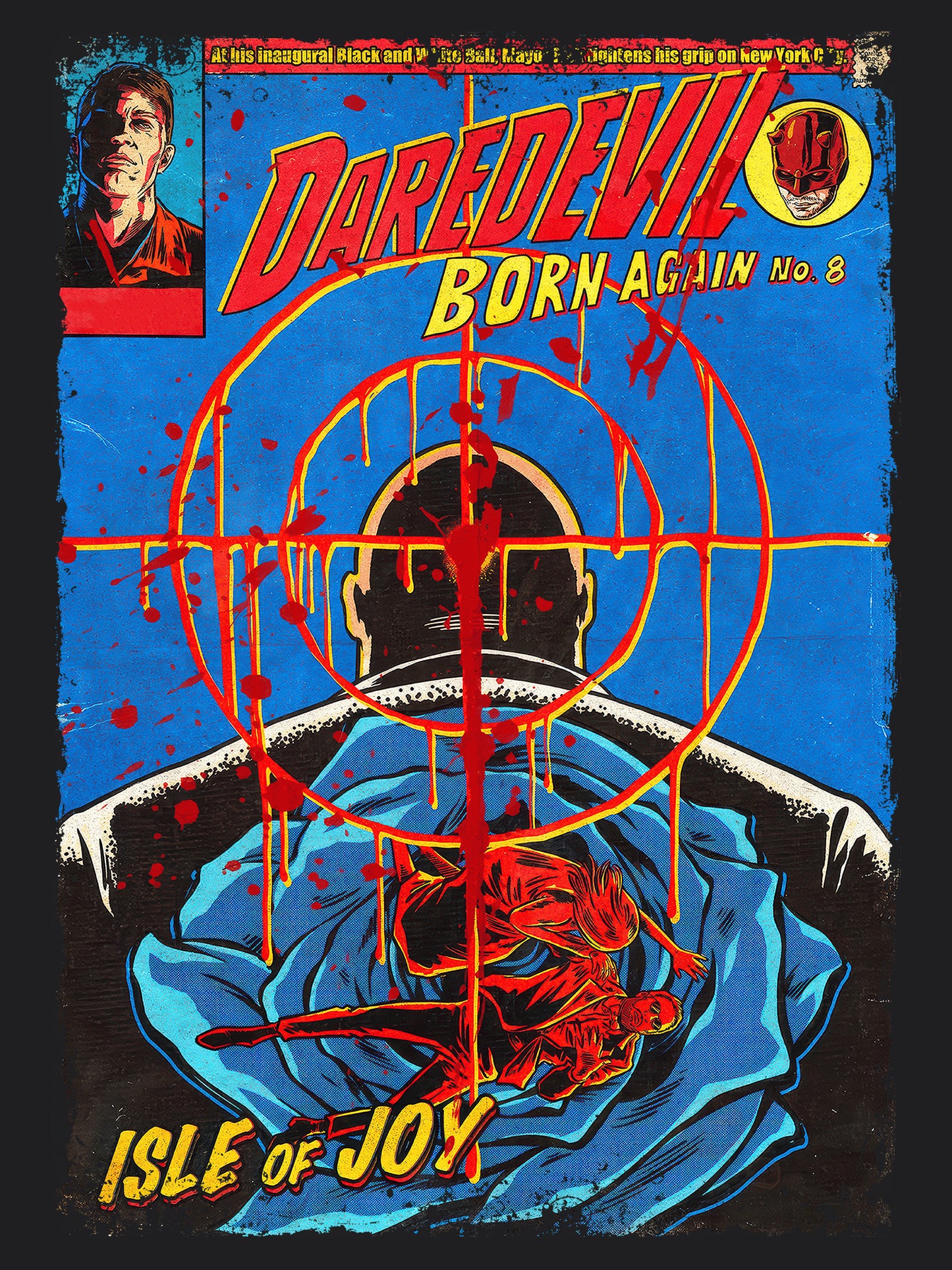 Daredevil Superhero TV Series | Unisex Graphic Short Sleeve Tee