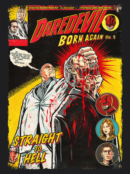 Daredevil Superhero TV Series | Unisex Graphic Short Sleeve Tee