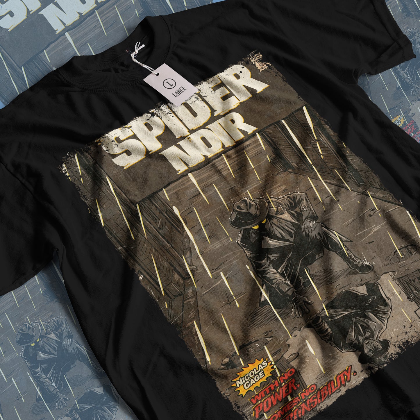 Spider Noir Superhero TV Series | Unisex Graphic Short Sleeve Tee