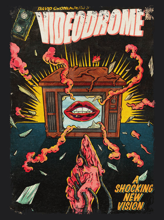Videodrome Horror Movie | Unisex Graphic Short Sleeve Tee