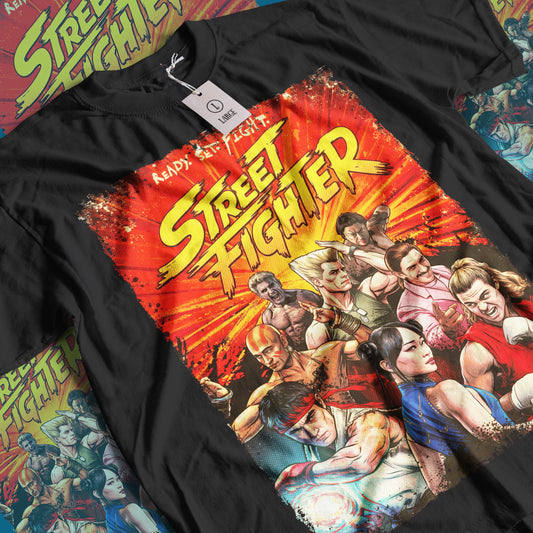 Street Fighter Action Video Game Movie | Unisex Graphic Short Sleeve Tee