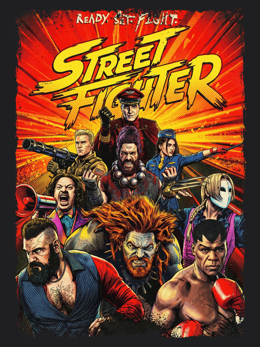 Street Fighter Action Video Game Movie | Unisex Graphic Short Sleeve Tee