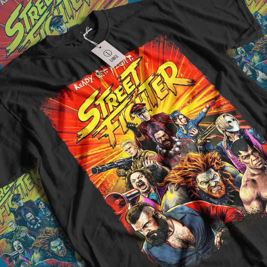 Street Fighter Action Video Game Movie | Unisex Graphic Short Sleeve Tee